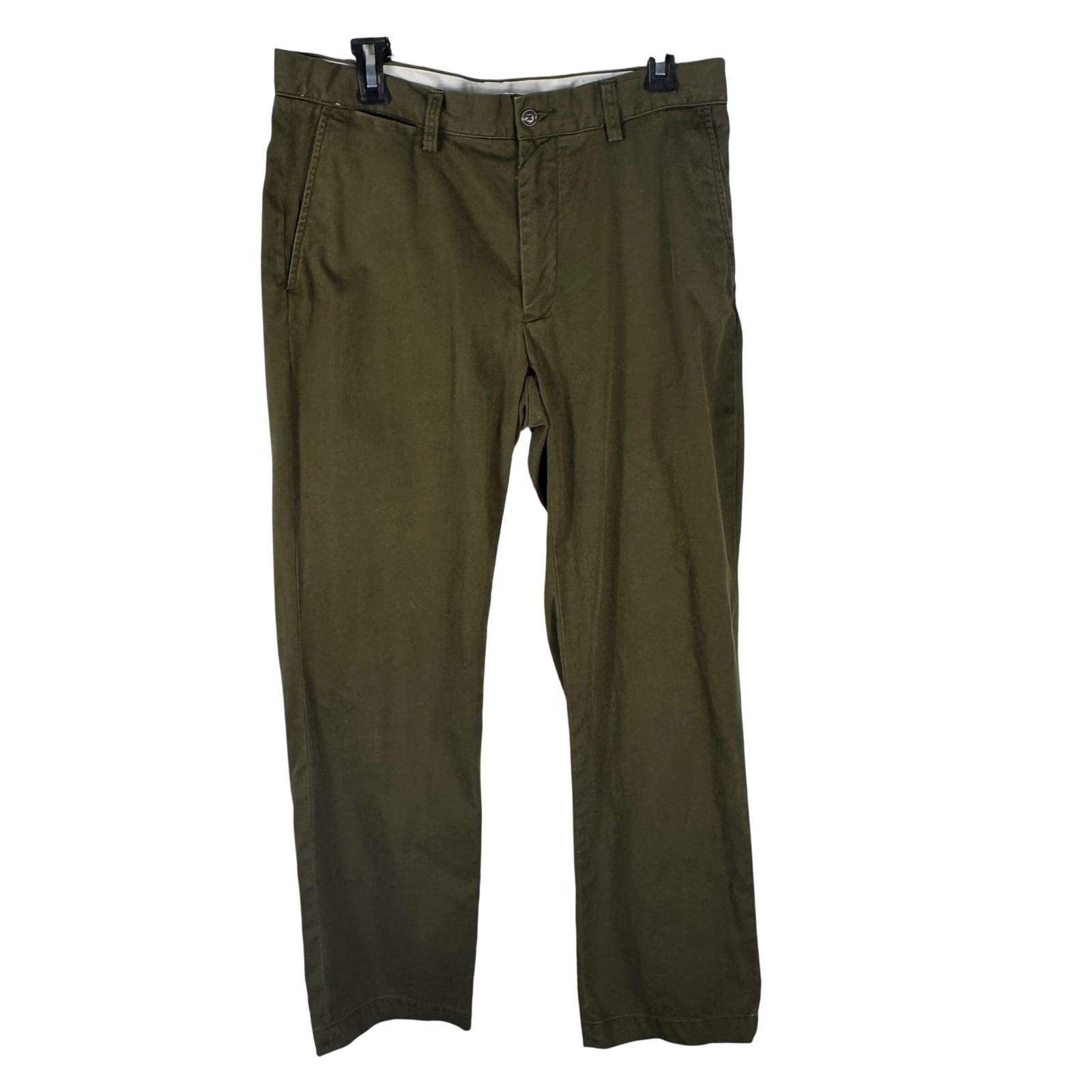 Polo Ralph Lauren Classic Fit Chino Pants Mens 32x30 Olive Green Cotton Trousers